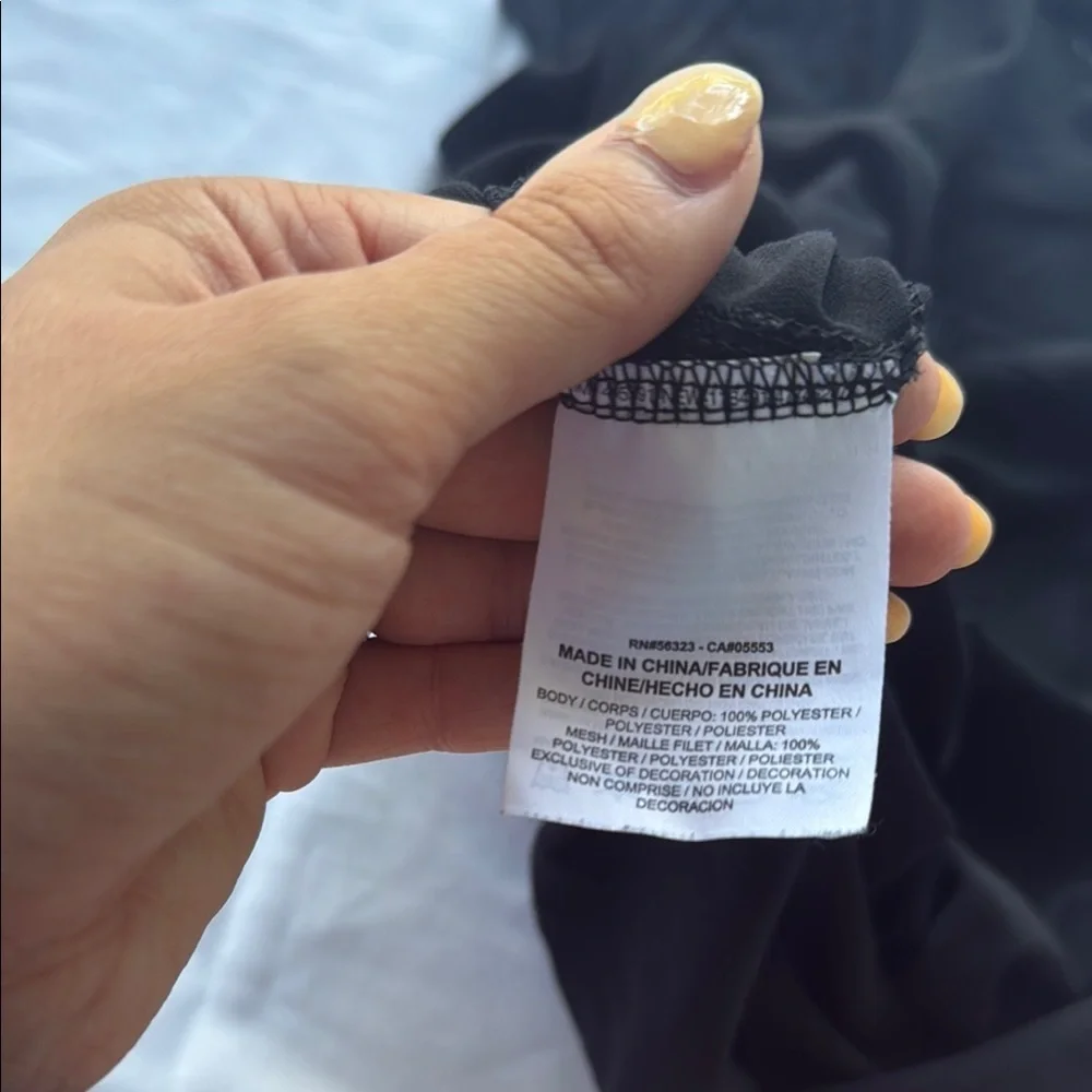 Nike Black Dri-Fit Sleeve T-Shirt